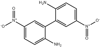 5,5'-Dinitro-1,1'-biphenyl-2,2'-diamine 结构式