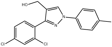 (3-(2,4-DICHLOROPHENYL)-1-(4-METHYLPHENYL)-1H-PYRAZOL-4-YL)METHANOL