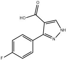 3-(4-Fluorophenyl)-1H-pyrazole-4-carboxylicacid