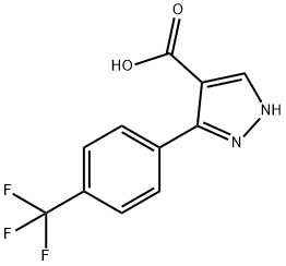 3-(4-(TRIFLUOROMETHYL)PHENYL)-1H-PYRAZOLE-4-CARBOXYLICACID