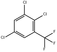 1,2,5-三氯-3-(三氟甲基)苯 结构式