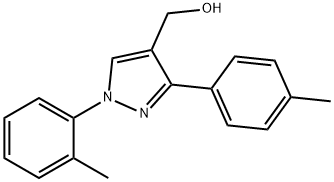 (1-(2-METHYLPHENYL)-3-(4-METHYLPHENYL)-1H-PYRAZOL-4-YL)METHANOL