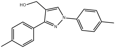 (1,3-DIP-TOLYL-1H-PYRAZOL-4-YL)METHANOL 结构式