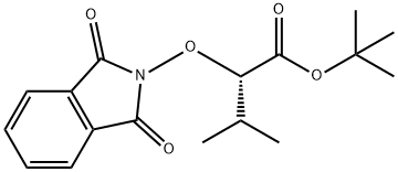 (2S)-A-[(1,3-二氢-1,3-二氧代-2H-异吲哚-2-基)氧基]-丁酸-1,1-二甲基乙酯 结构式