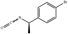 (R)-(+)-1-(4-溴苯基)异氰酸乙酯 结构式