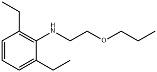 2,6-二乙基苯胺基乙基丙基醚 结构式