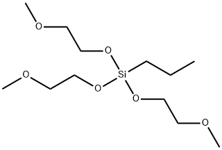 6-(2-methoxyethoxy)-6-propyl-2,5,7,10-tetraoxa-6-silaundecane 结构式