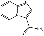 3-Carbamoylimidazo(1,2-a)pyridine 结构式