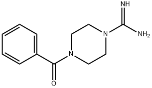 4-苄基哌嗪-1-碳脒 结构式