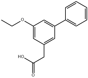 5-Ethoxy-3-biphenylacetic acid 结构式