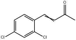 2,4-二氯苯亚甲基丙酮 结构式