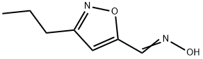 5-Isoxazolecarboxaldehyde,3-propyl-,oxime(9CI) 结构式