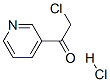 3-(2-氯乙酰基)吡啶盐酸盐 结构式