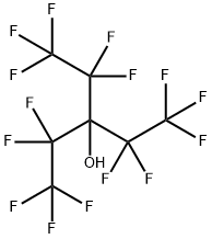 1,1,1,2,2,4,4,5,5,5-DECAFLUORO-3-(PENTAFLUOROETHYL)PENTANE-3-OL 结构式