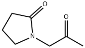 2-Pyrrolidinone, 1-(2-oxopropyl)- (9CI) 结构式