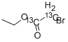 溴乙酸乙酯-(13)C(2) 结构式