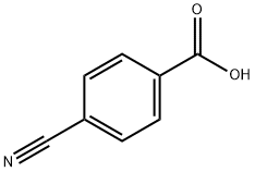 4-氰基苯甲酸 结构式