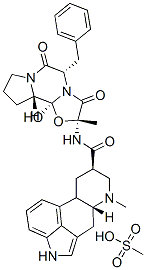 甲磺酸二氢麦角胺 结构式