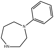 1-苯基-1,4-二氮杂环庚烷 结构式