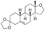17-Oxoestr-5-en-3-one ethylene acetal 结构式