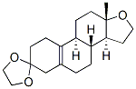 17-Oxoestr-5(10)-en-3-one ethylene acetal 结构式