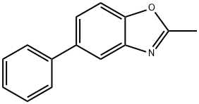 2-甲基-5-苯基苯并唑 结构式
