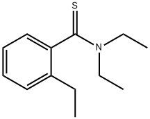 Benzenecarbothioamide, N,N,2-triethyl- (9CI) 结构式