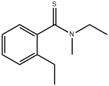 Benzenecarbothioamide, N,2-diethyl-N-methyl- (9CI) 结构式