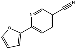 6-(2-FURYL)NICOTINONITRILE 结构式