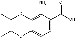 2-氨基-3,4-二乙氧基苯甲酸 结构式