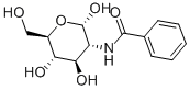 N-苯甲酰-D-氨基葡萄糖 结构式