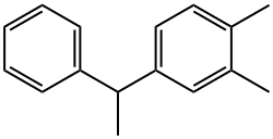 1,2-二甲基-4-(1-苯乙基)苯(简称PXE) 结构式