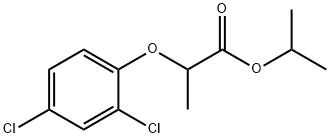 isopropyl 2-(2,4-dichlorophenoxy)propionate 结构式