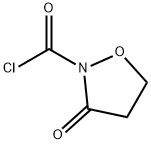 2-Isoxazolidinecarbonyl chloride, 3-oxo- (9CI) 结构式