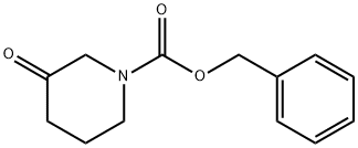 1-N-CBZ-3-哌啶酮 结构式