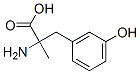 A-METHYL-D,L-M-TYROSINE 结构式