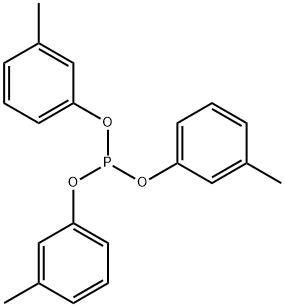 Phosphorous acid tris(m-methylphenyl) ester 结构式