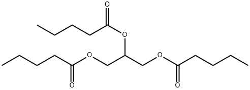 三戊酸甘油酯 结构式