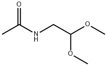 N-(2,2-二甲氧基乙基)乙酰胺 结构式