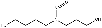 N-METHYL-N-(3-CARBOXYPROPYL)NITROSAMINE 结构式