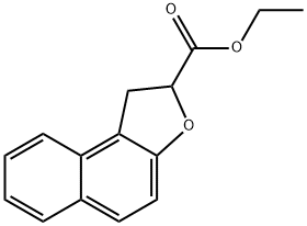 乙基1,2-二氢萘并[2,1-B]呋喃-2-羧酸 结构式