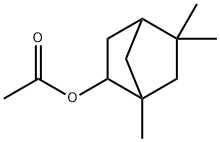 1,5,5-trimethylbicyclo[2.2.1]hept-2-yl acetate 结构式