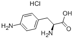 4-氨基-L-苯丙氨酸盐酸盐 结构式