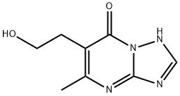 6-(2-羟乙基)-5-甲基[1,2,4]三恶唑并-[1,5-A]嘧啶-7(4H)-酮 结构式