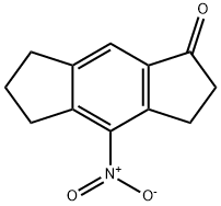 4-硝基-2,3,6,7-四氢-S-INDACEN-1(5H)-酮 结构式