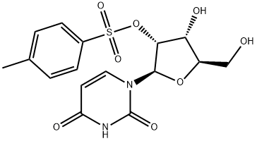 1-[(2R,3R,4R,5R)-4-hydroxy-5-(hydroxymethyl)-3-(4-methylphenyl)sulfony loxy-oxolan-2-yl]pyrimidine-2,4-dione 结构式
