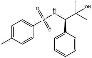 R-N-(2-羟基-2-甲基-1-苯丙基)-4-甲基苯磺酰胺 结构式