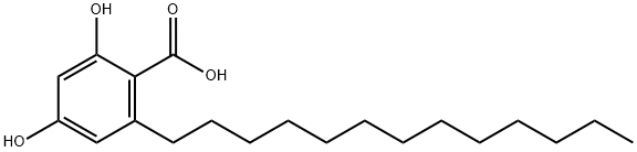 6-tridecylresorcylic acid 结构式