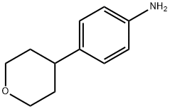 4-(四氢吡喃-4-基)苯胺 结构式