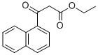 3-NAPHTHALEN-1-YL-3-OXO-PROPIONIC ACID ETHYL ESTER 结构式